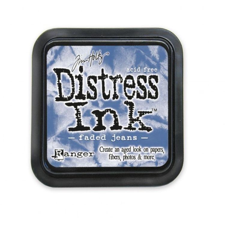 Tim Holtz Distress Ink Pad Faded Jeans