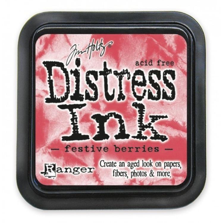 Tim Holtz Distress Ink Pad Festive Berries