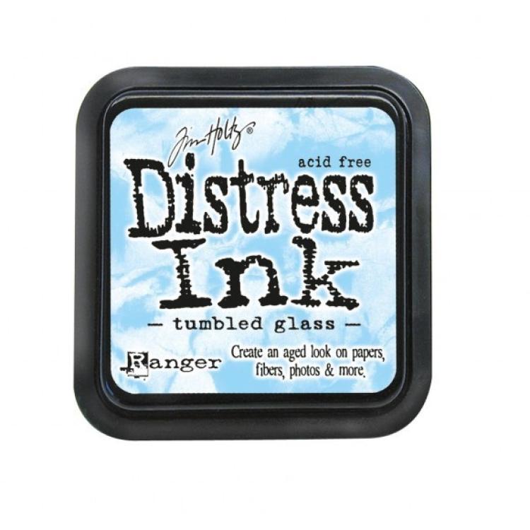 Tim Holtz Distress Ink Pad Tumbled Glass