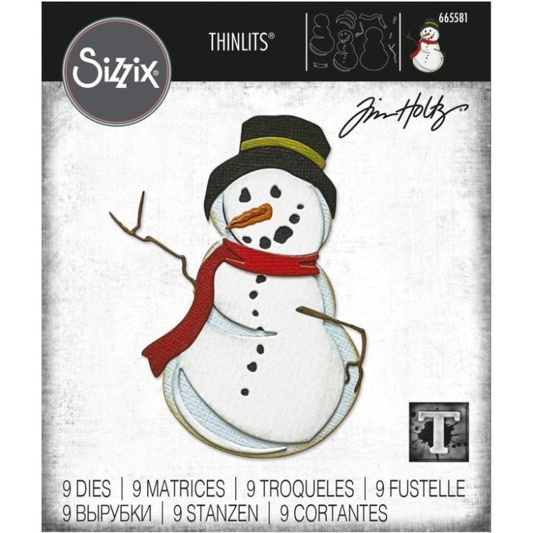 Tim Holtz Thinlits Dies 9Pk Mr Frost #665581