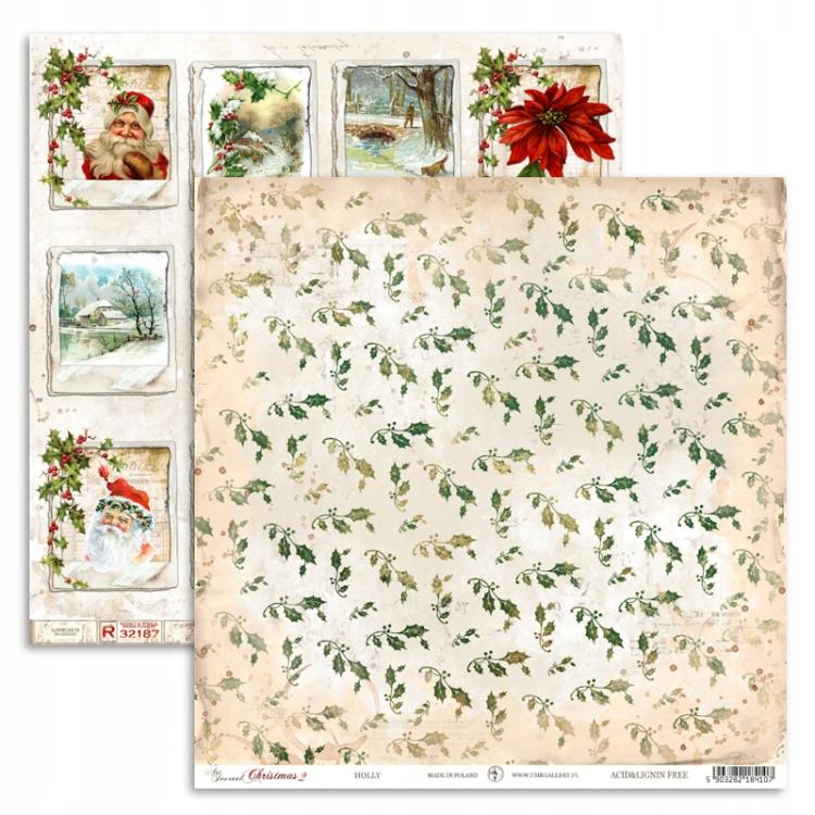 UHK Gallery 12x12 Paper Pad Art Journal Christmas 2