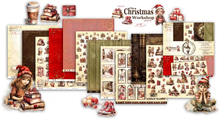 UHK Gallery 12x12 Paper Pad The Christmas Shop