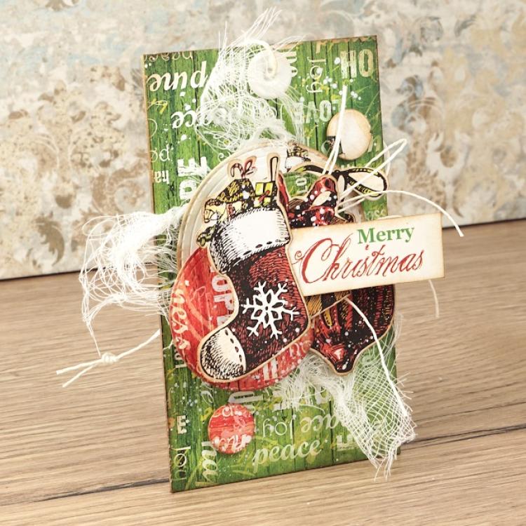 UHK Gallery 12x12 Paper Sheet Christmas Evergreen