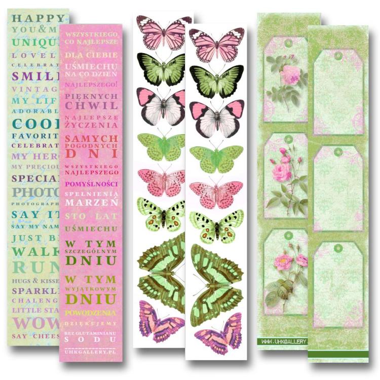 UHK Gallery Paper Stripe Avonlea Summer 3er Set