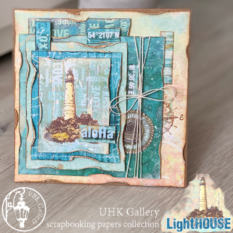 UHK Gallery 6x6 Paper Pad LightHOUSE