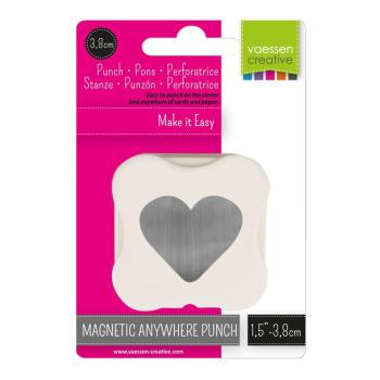 Vaessen Creative Magnetic Punch Heart #001