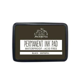 WKPWP01 Stamperia Create Happiness Permanent Dye Ink Pad Black