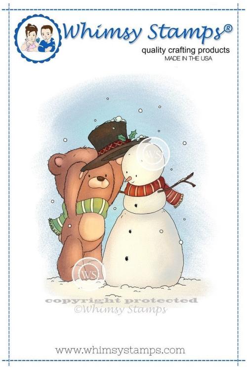 Whimsy Stamps Build a Snowman