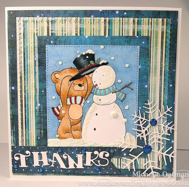 Whimsy Stamps Build a Snowman