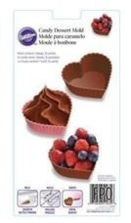 Wilton Candy Mold Hearts (Herzen)