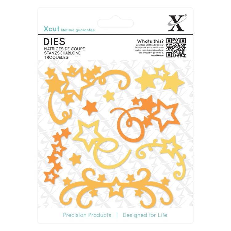 XCut Stanzschablone Dies Star Flourish