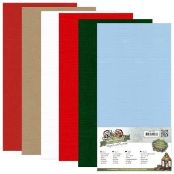 Yvonne Creations Leinenpapier 135 x 270mm Set #10002