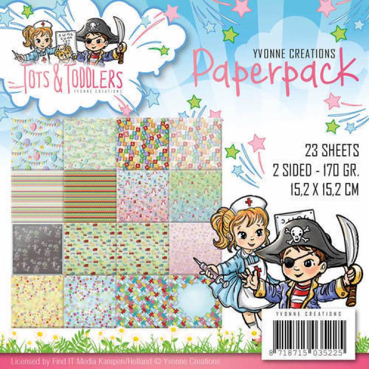 Yvonne Creations Paper Pad Tots and Toddlers