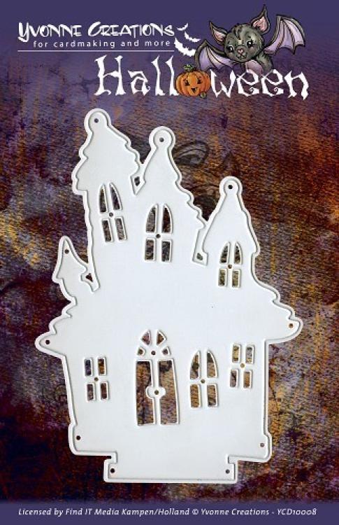 Yvonne Creations Stanzschablone - Haunted House (Geisterhaus)