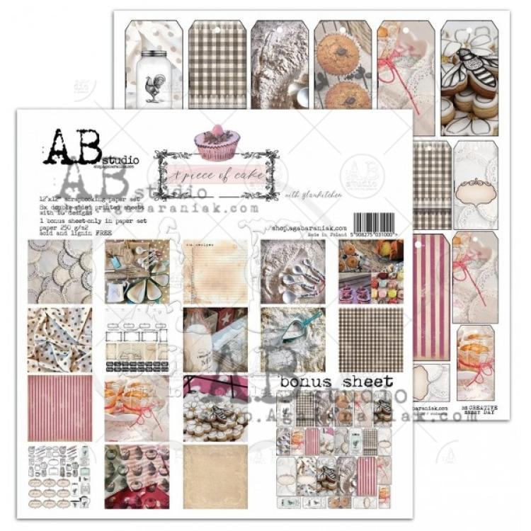 AB Studio 12x12 Paper Pad A piece of Cake