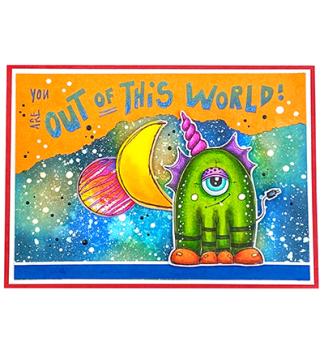 Art By Marlene Clear Stamps Big Bots #73