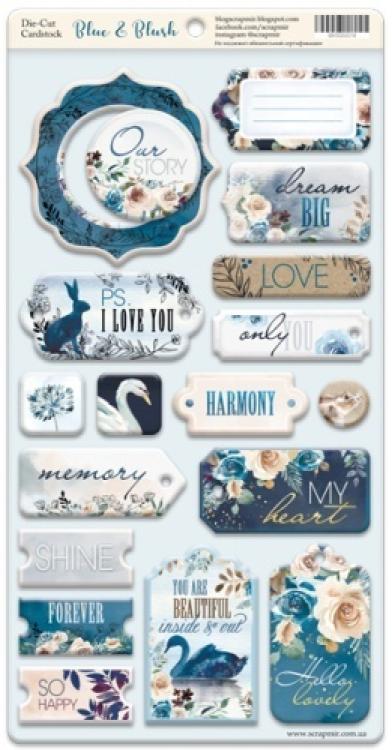 ScrapMir Scrapbooking Kit Blue & Blush