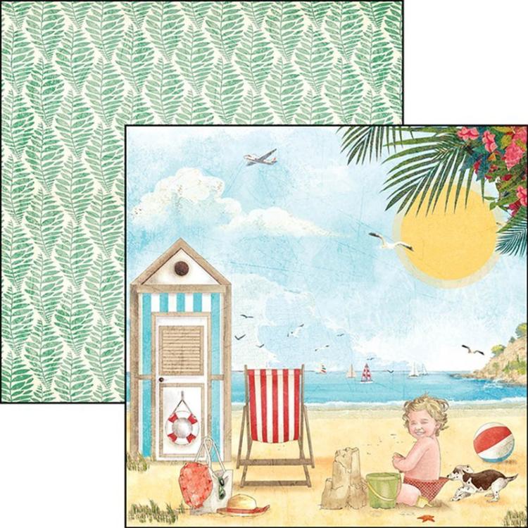 Ciao Bella 12x12 Paper Pad Summer Tale #CBPM022