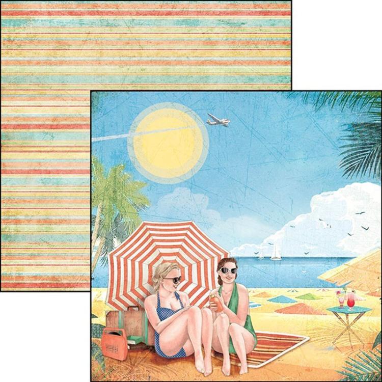 Ciao Bella 12x12 Paper Pad Summer Tale #CBPM022