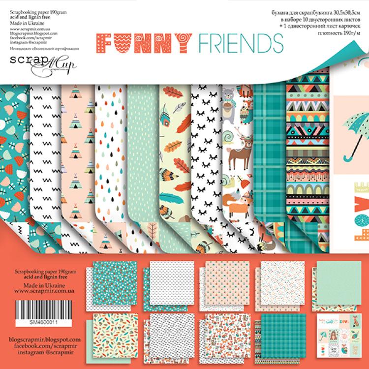 ScrapMir Scrapbooking Kit Funny Friends