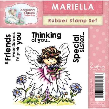 SALE Angelica and Friends - Mariella Stamp Set by Crafter's Companion