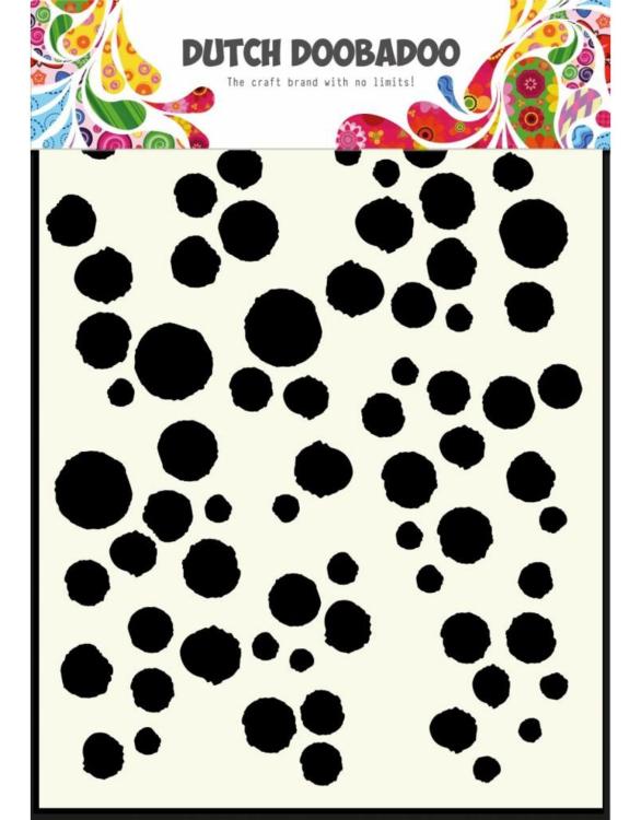 Dutch Doobadoo A5 Mask Art Grunge Dots 470.715.101