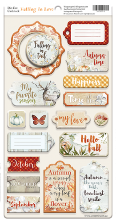 ScrapMir Scrapbooking Kit Falling in Love