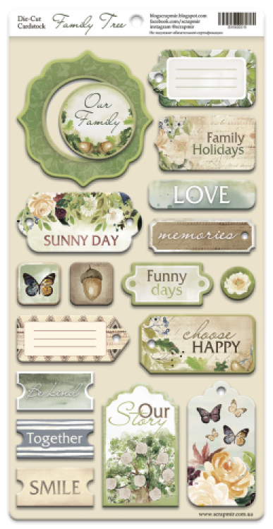 ScrapMir Scrapbooking Kit Family Tree