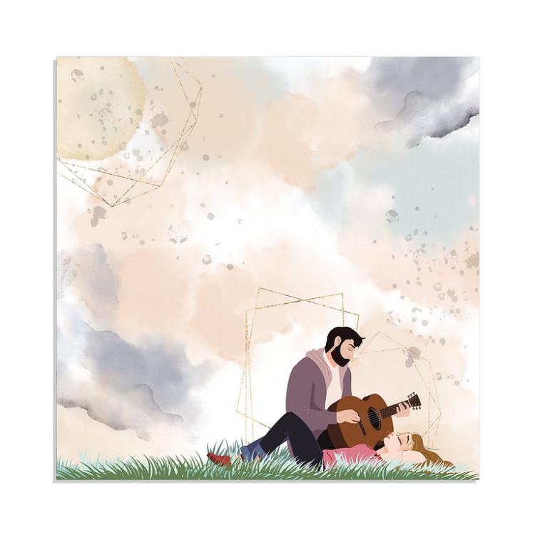 Stamperia 12x12 Paper Pad Love Story #SBBXLB07