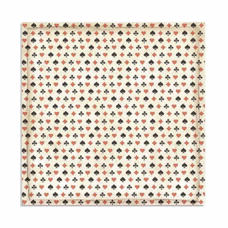 Stamperia 12x12 Paper Pad Alice Gold #SBBXLB08G