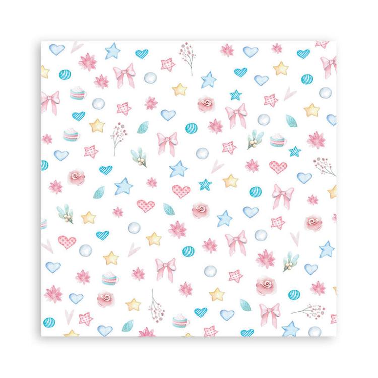 Stamperia 12x12 Paper Pad Christmas Rose SBBXL12