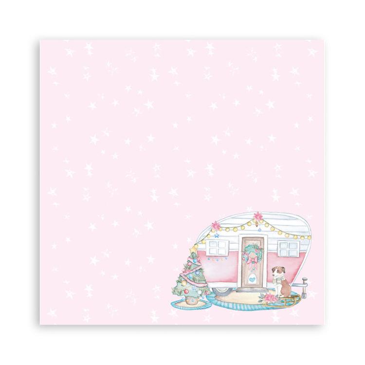 Stamperia 12x12 Paper Pad Christmas Rose SBBXL12