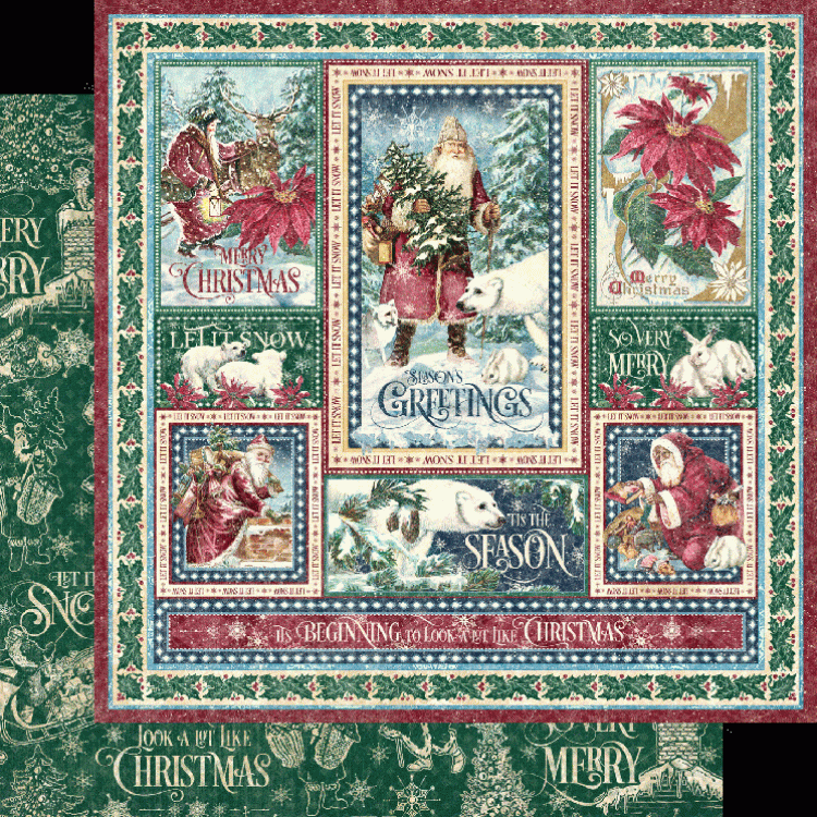 Graphic 45 Let It Snow 12x12 Collection Pack (4502323)