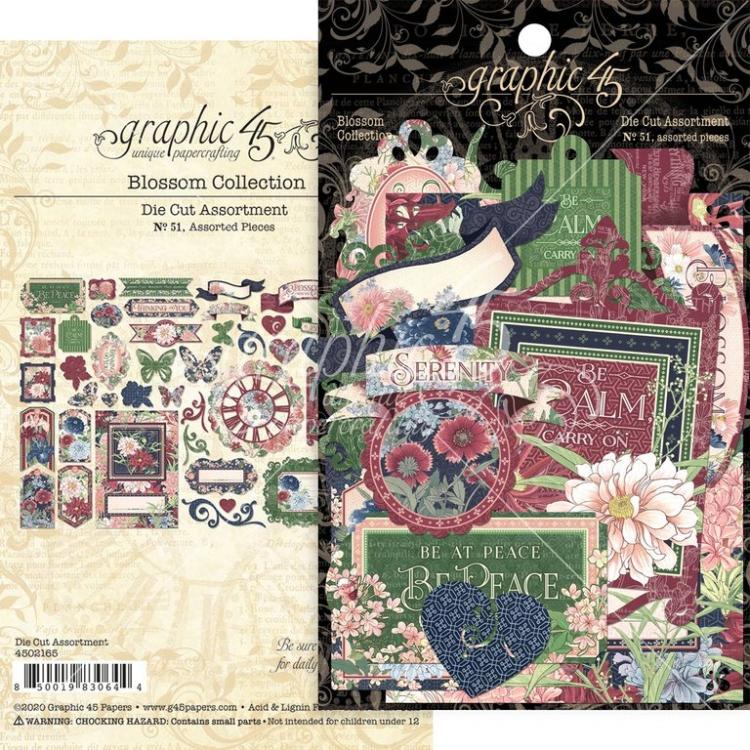 Graphic 45 Blossom Scrapbooking Kit