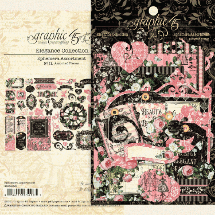 Graphic 45 Scrapbooking Kit Elegance