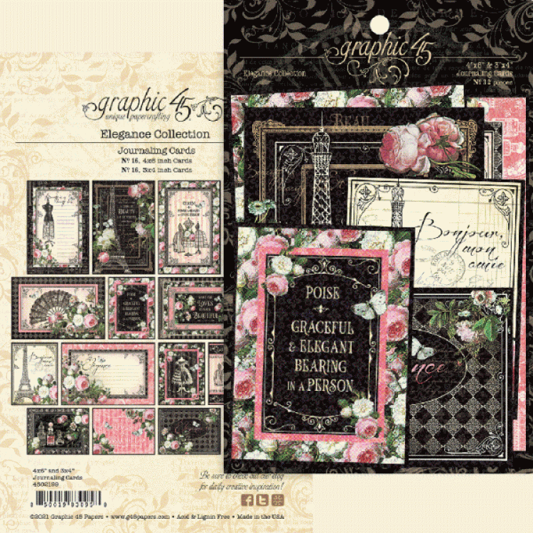 Graphic 45 Scrapbooking Kit Elegance