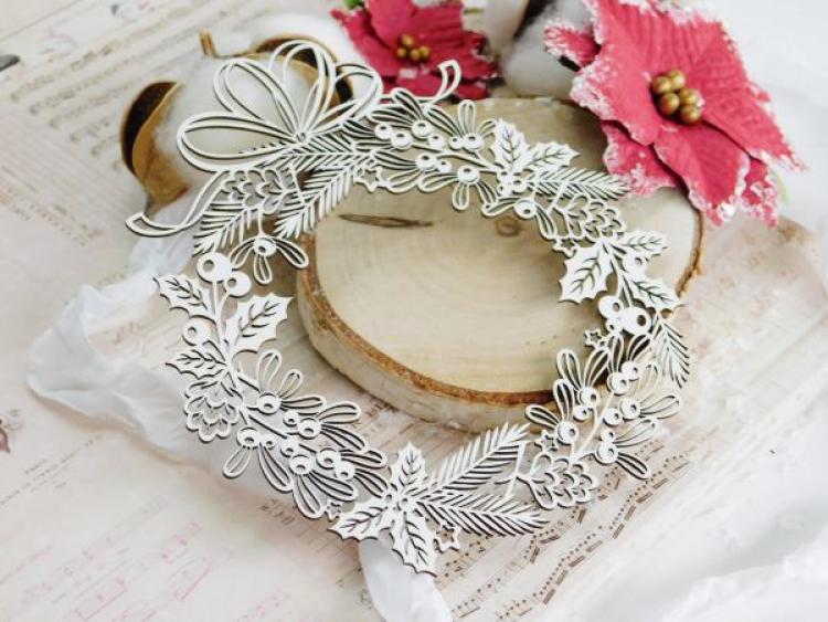 Creative Studio Chipboard Wreath #HW1916