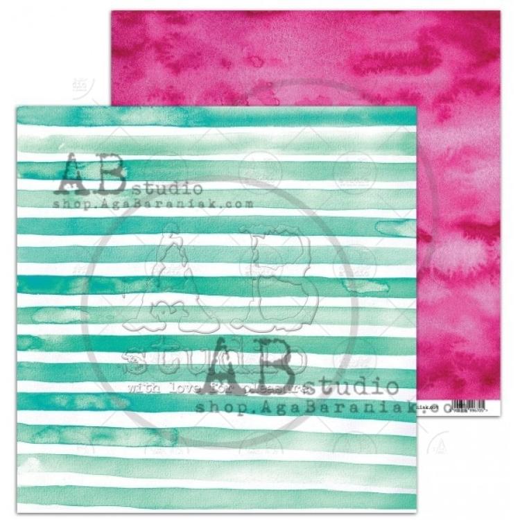 A.B Studio Paper Pad 12x12 Over the Rainbow