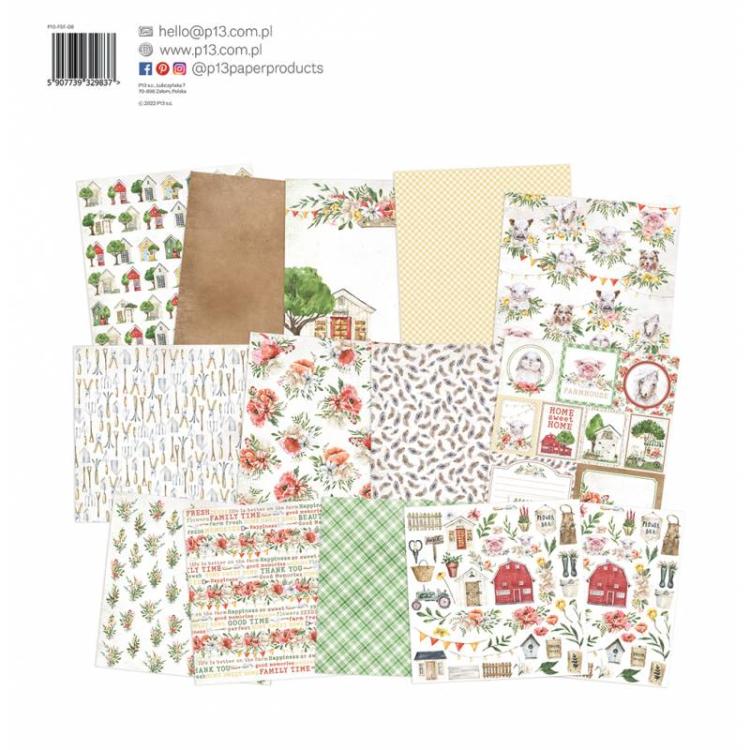 Piatek 13 Paper Pad 12x12 Farm Sweet Farm