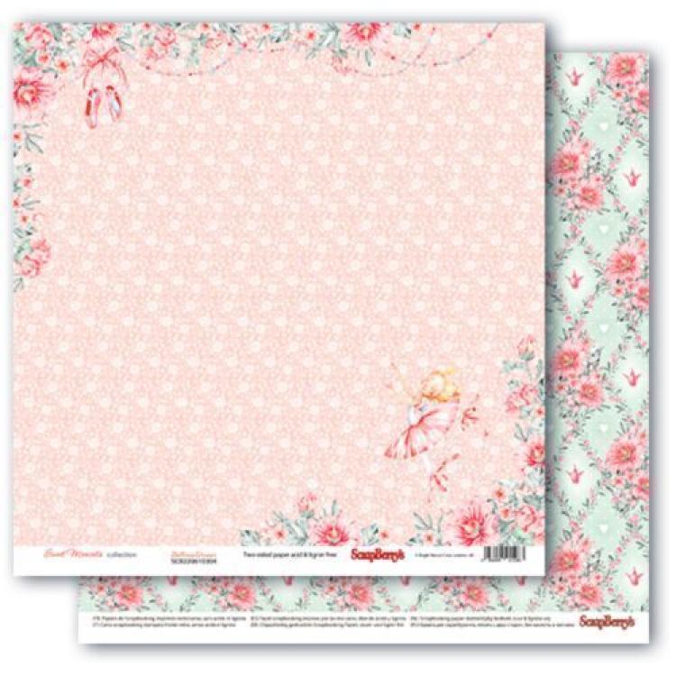 ScrapBerry´s 12x12 Scrapbooking Paper Pack Sweet Moments