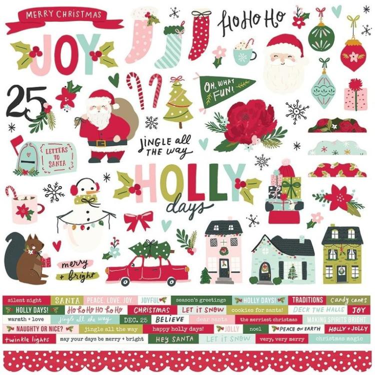 Simple Stories 12x12 Kit Holly Days