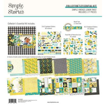 Simple Stories 12x12 Kit Simple Vintage Lemon Twist