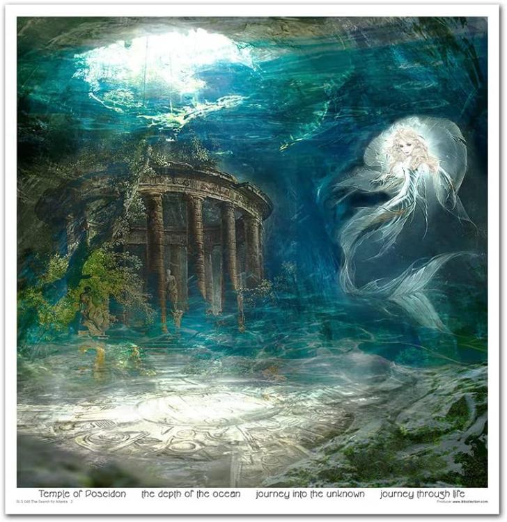 ITD Collection Paper Pad 12x12 The Search for Atlantis #048