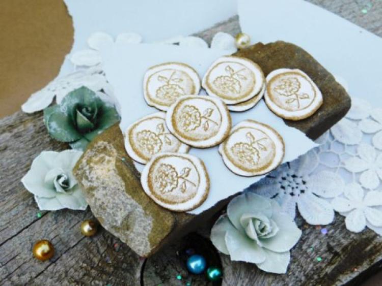 Creative Studio Chipboard Wax Seal #W2546