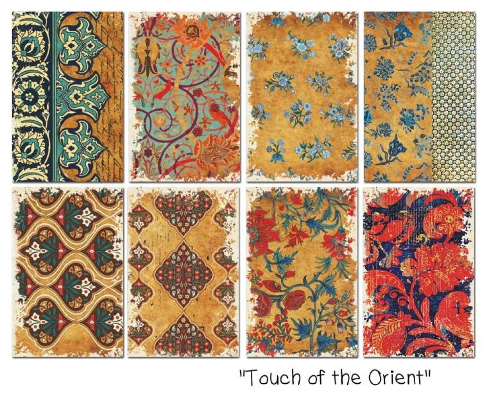 #23 Decorer Mini Scrapbook Paper Set Touch of the Orient