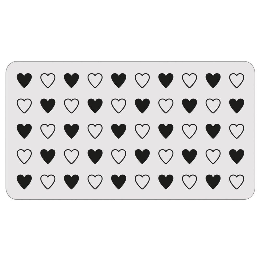 2D Texture Fades Embossing Folder By Tim Holtz Love Notes #666860