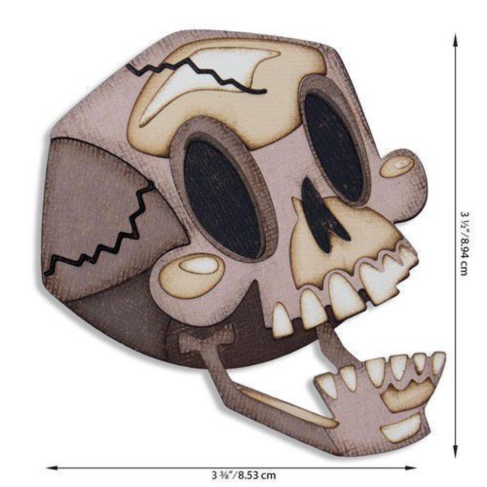 Tim Holtz Thinlits Colorize Dies 10Pk Skelly #664746