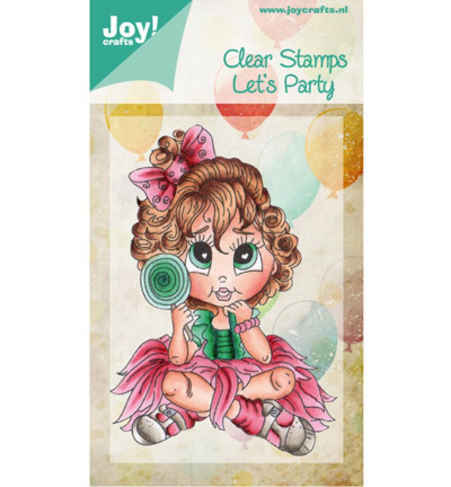 Joy!Crafts Clearstamp Mädchen mit Lutscher