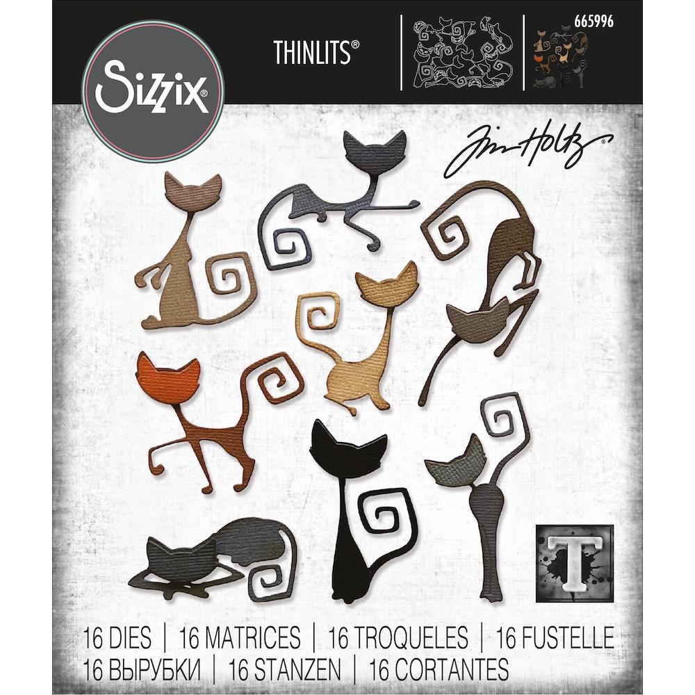 Tim Holtz Thinlits Die Set 16PK Mischievous #665996