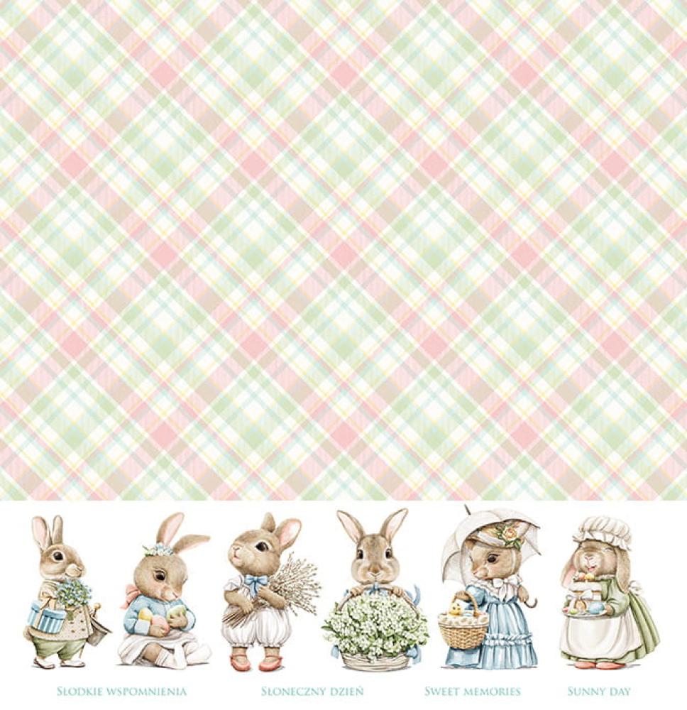 Alchemy of Art 12x12 Paper Sheet Cute Bunnies